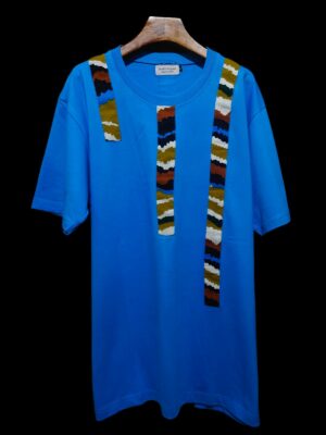 Blue Stripes T-Shirt Fadhili Original