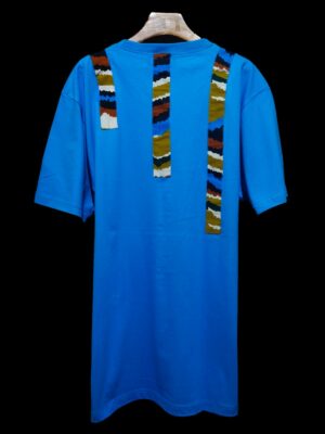 Blue Stripes T-Shirt Fadhili Original