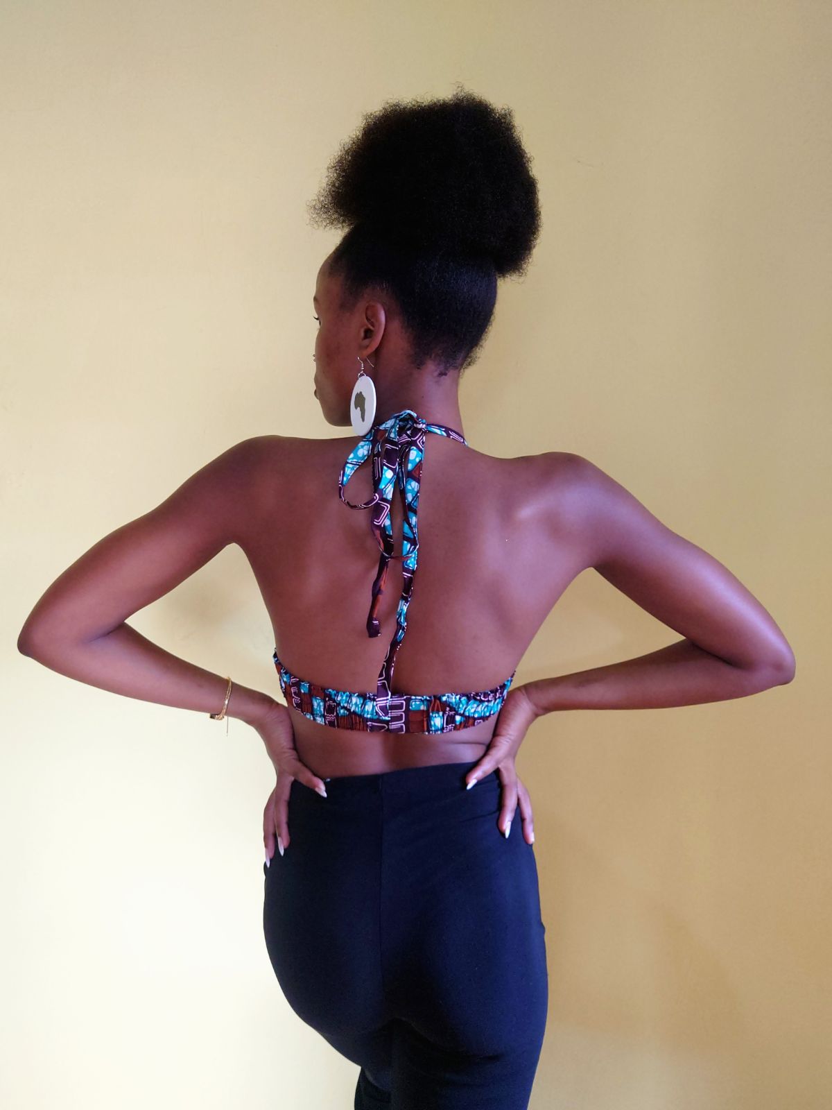 Crystal Brown Top Fadhili Original