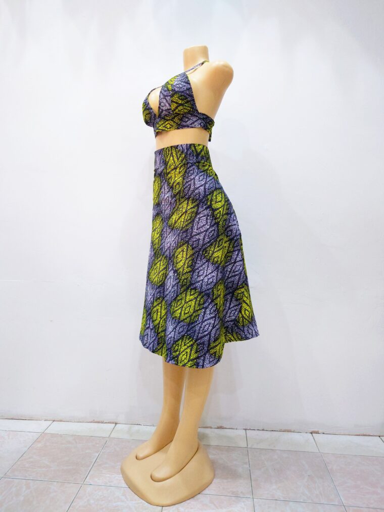 Blue Snake skirt Fadhili Original