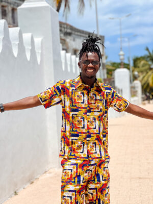 Grafiti shirt and short Fadhili Original