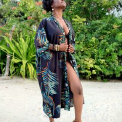 Cat eye beach kimono Fadhili Original