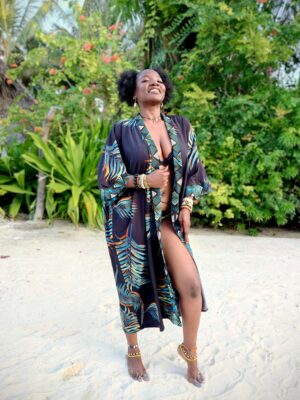 Cat eye beach kimono Fadhili Original