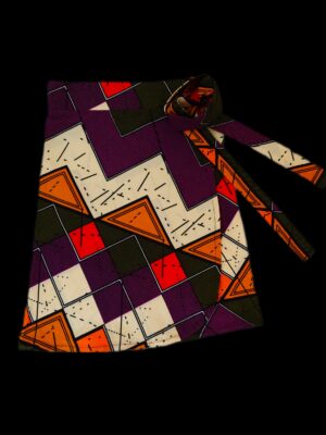 Purple Square skirt Fadhili Original