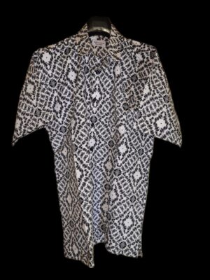 White Square shirt Fadhili Original